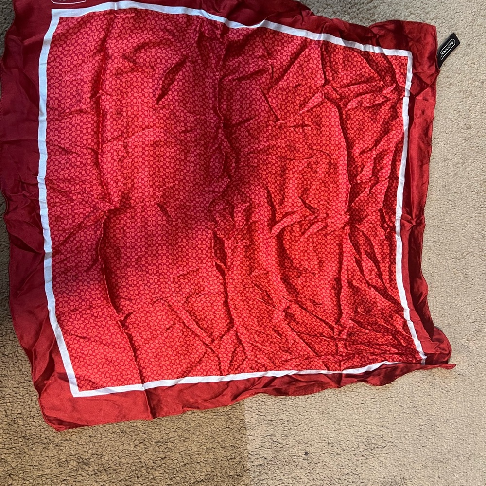 Coach scarf